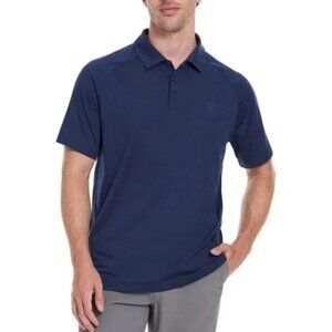 Hurley Men's Medium Navy Blue Polo Golf Shirt N0524